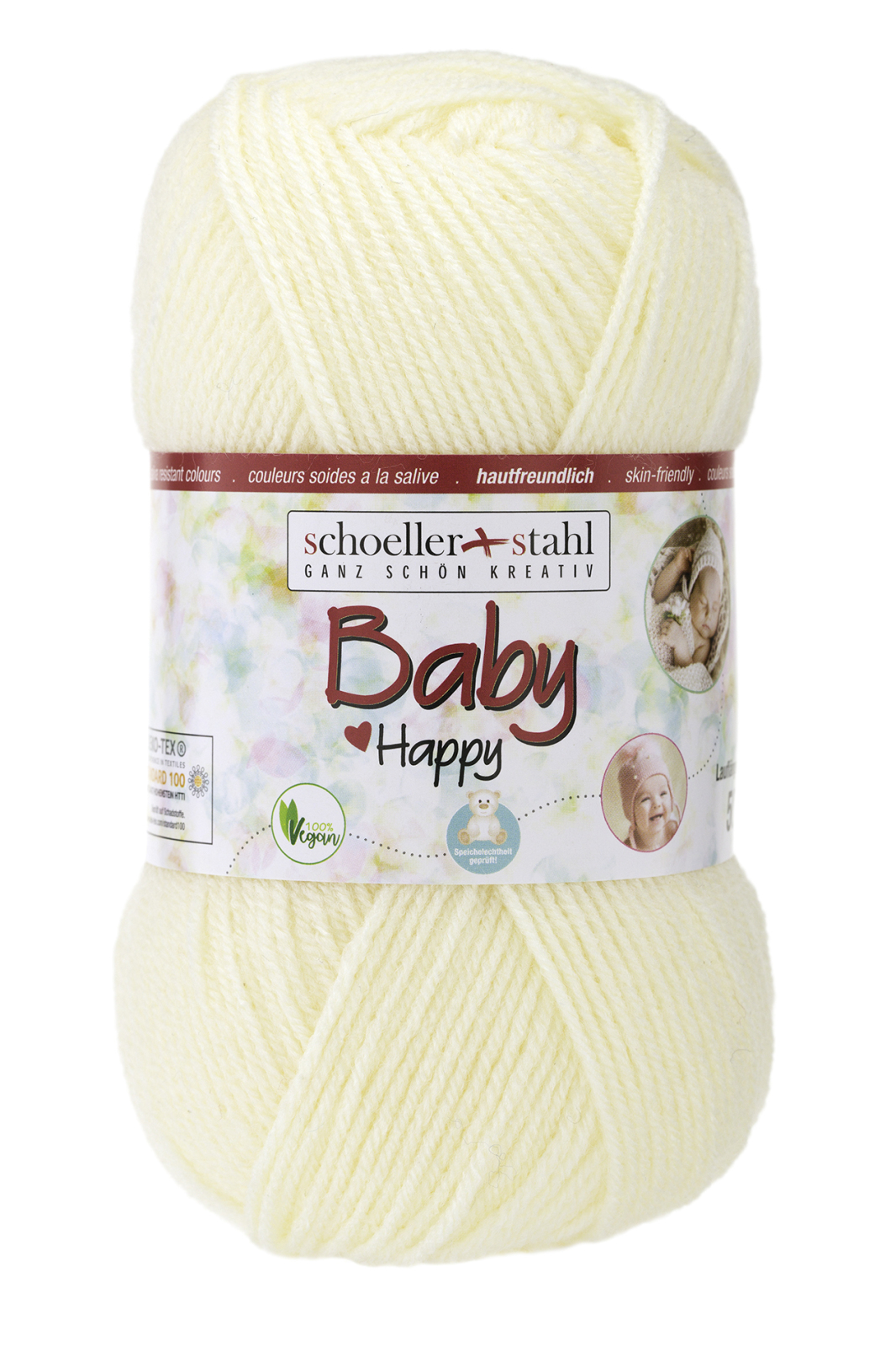Schoeller und Stahl Garn BABY HAPPY - creme - 50g