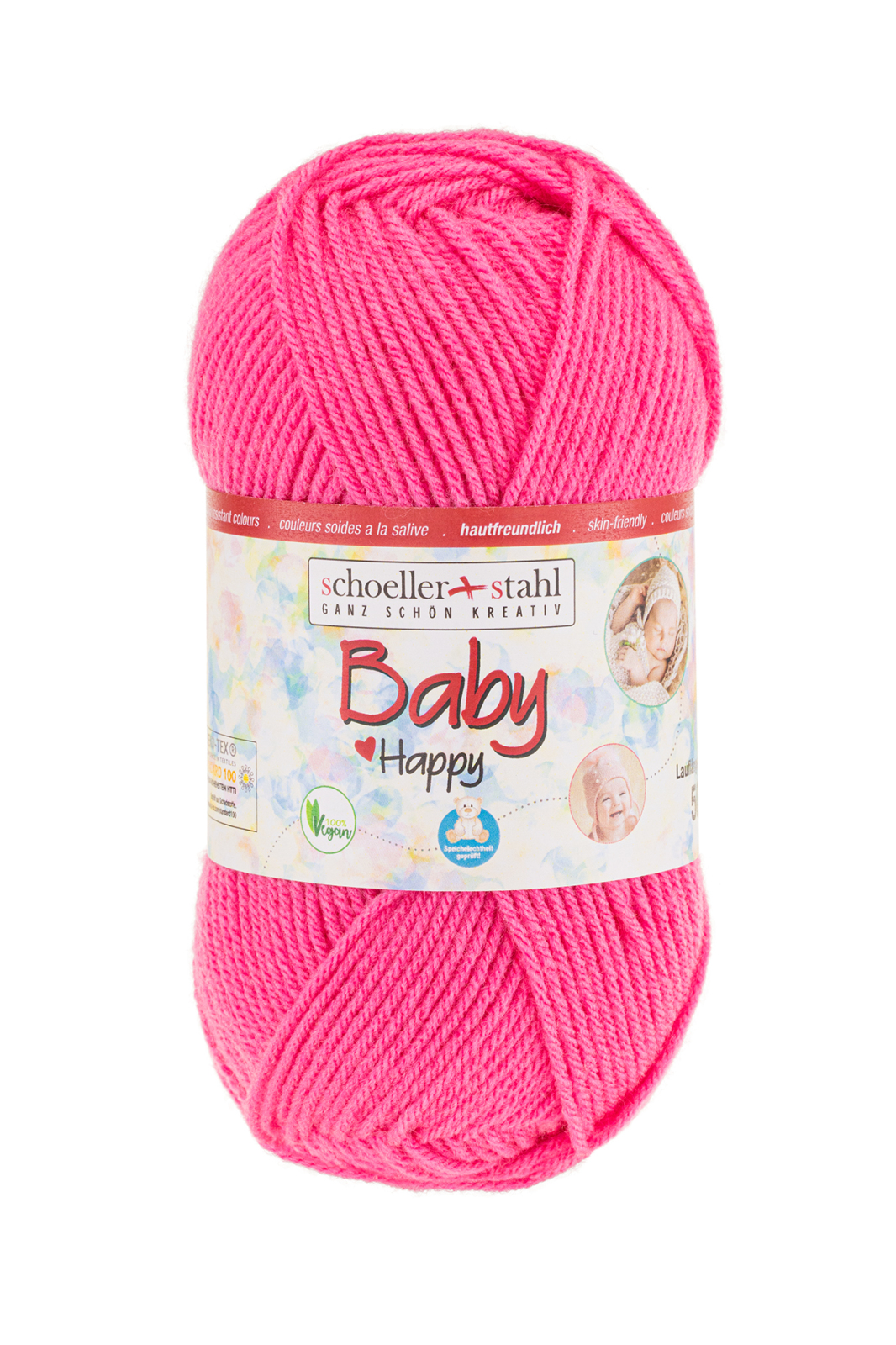 Schoeller und Stahl Garn BABY HAPPY - pink - 50g