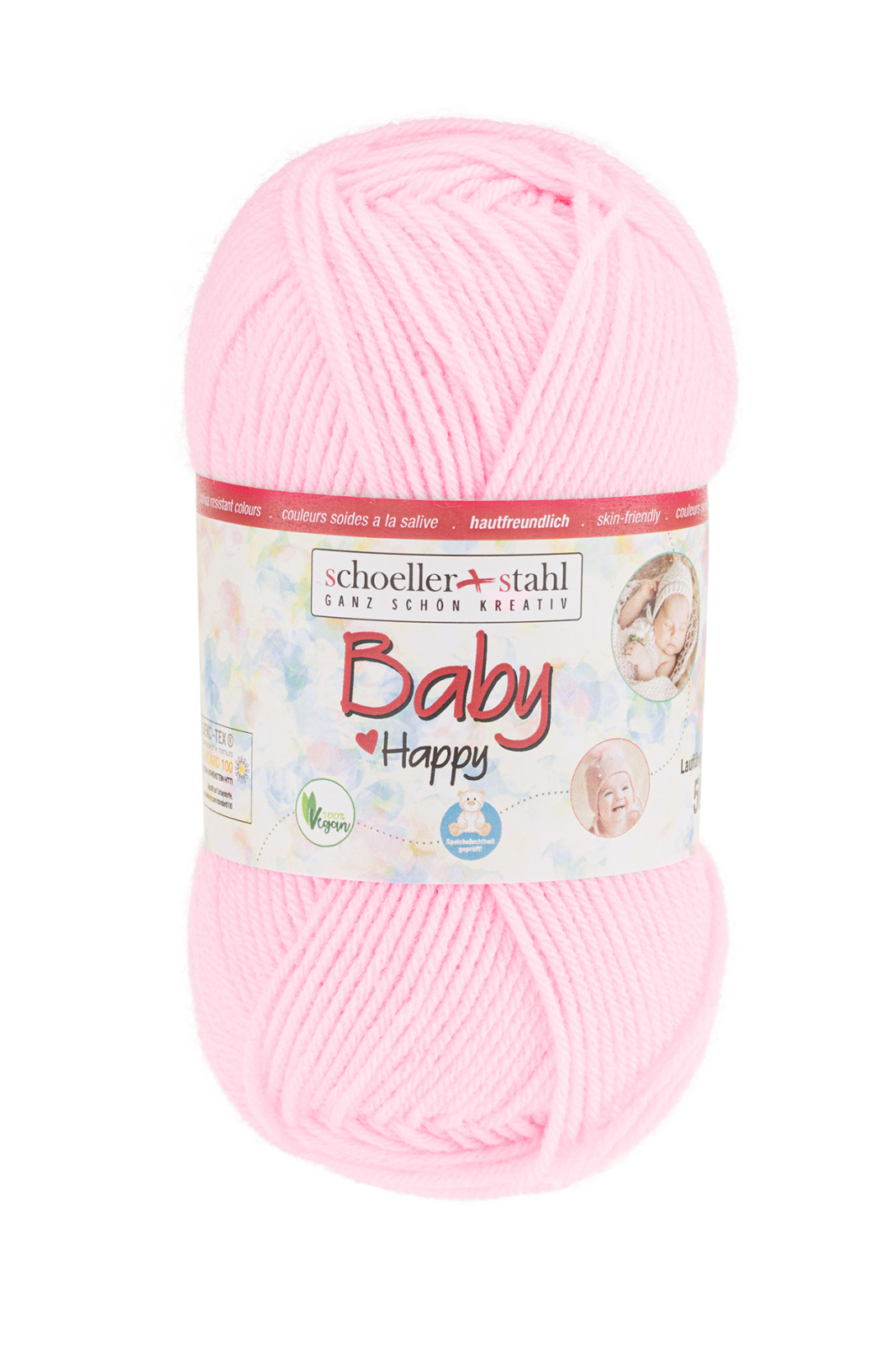 Schoeller und Stahl Garn BABY HAPPY - rose - 50g