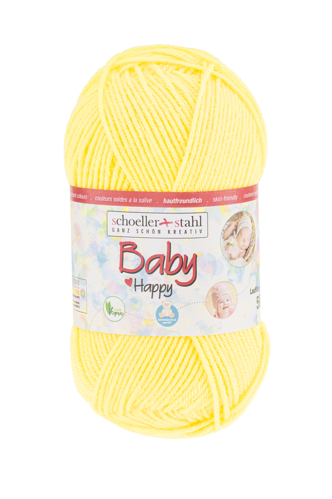Schoeller und Stahl Garn BABY HAPPY - vanille - 50g