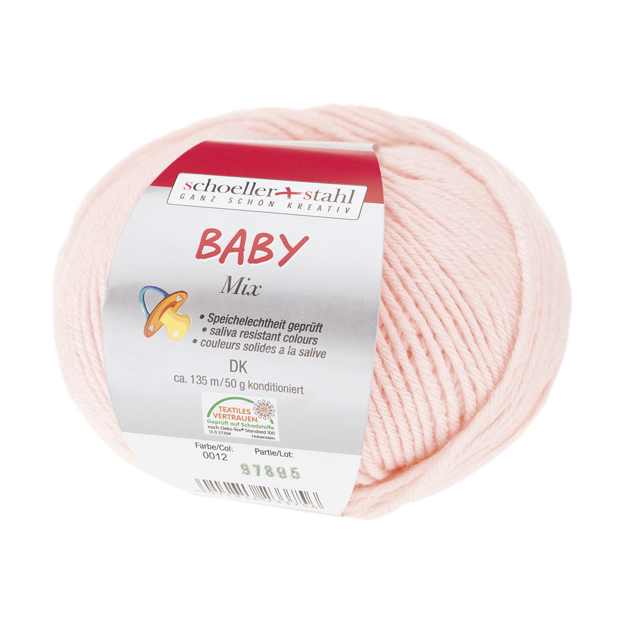 Schoeller und Stahl Garn BABY MIX - apricot - 50g