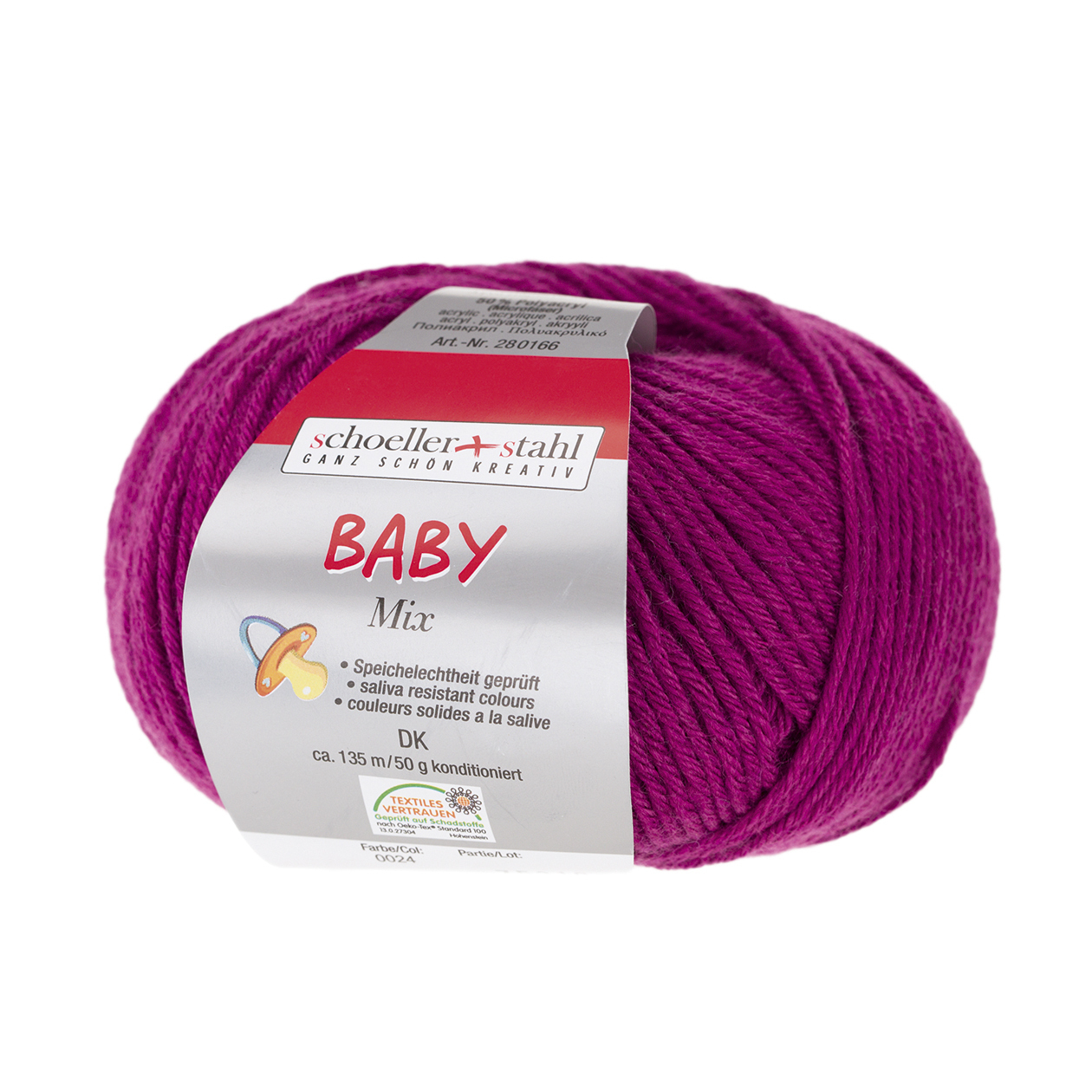 Schoeller und Stahl Garn BABY MIX - cyclam - 50g