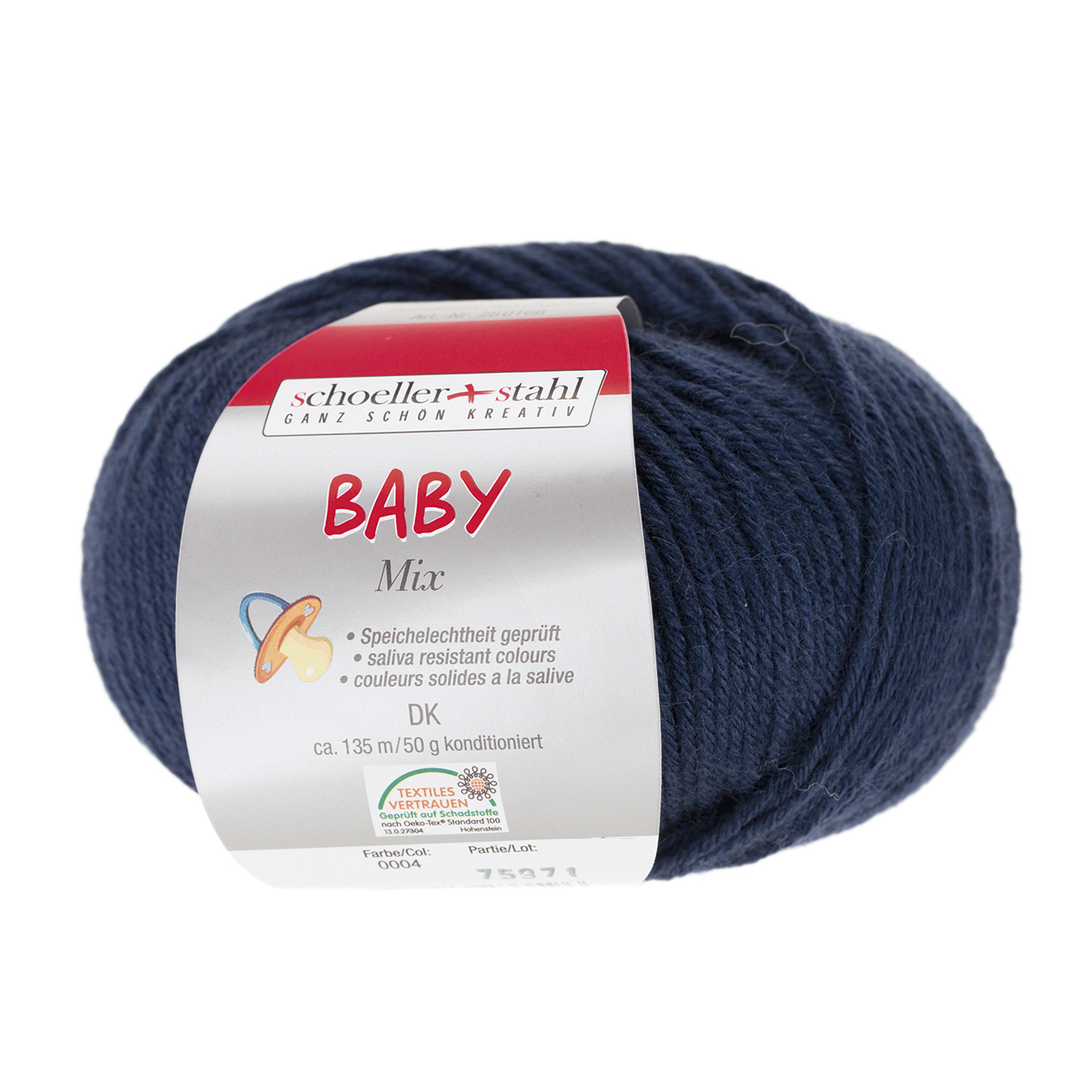 Schoeller und Stahl Garn BABY MIX - dunkelblau - 50g