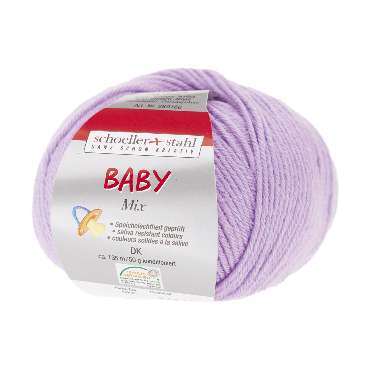 Schoeller und Stahl Garn BABY MIX - flieder - 50g