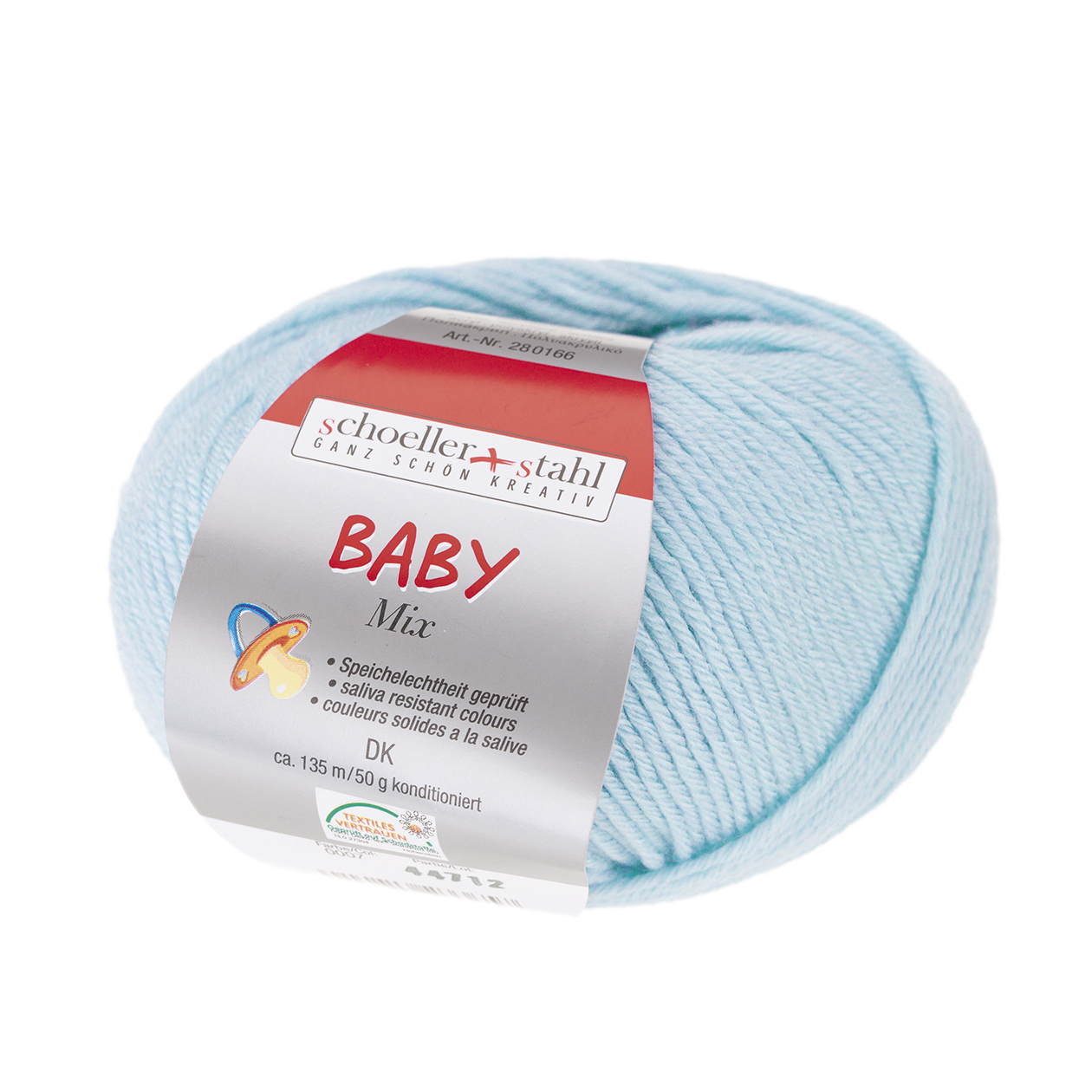Schoeller und Stahl Garn BABY MIX - hellblau - 50g