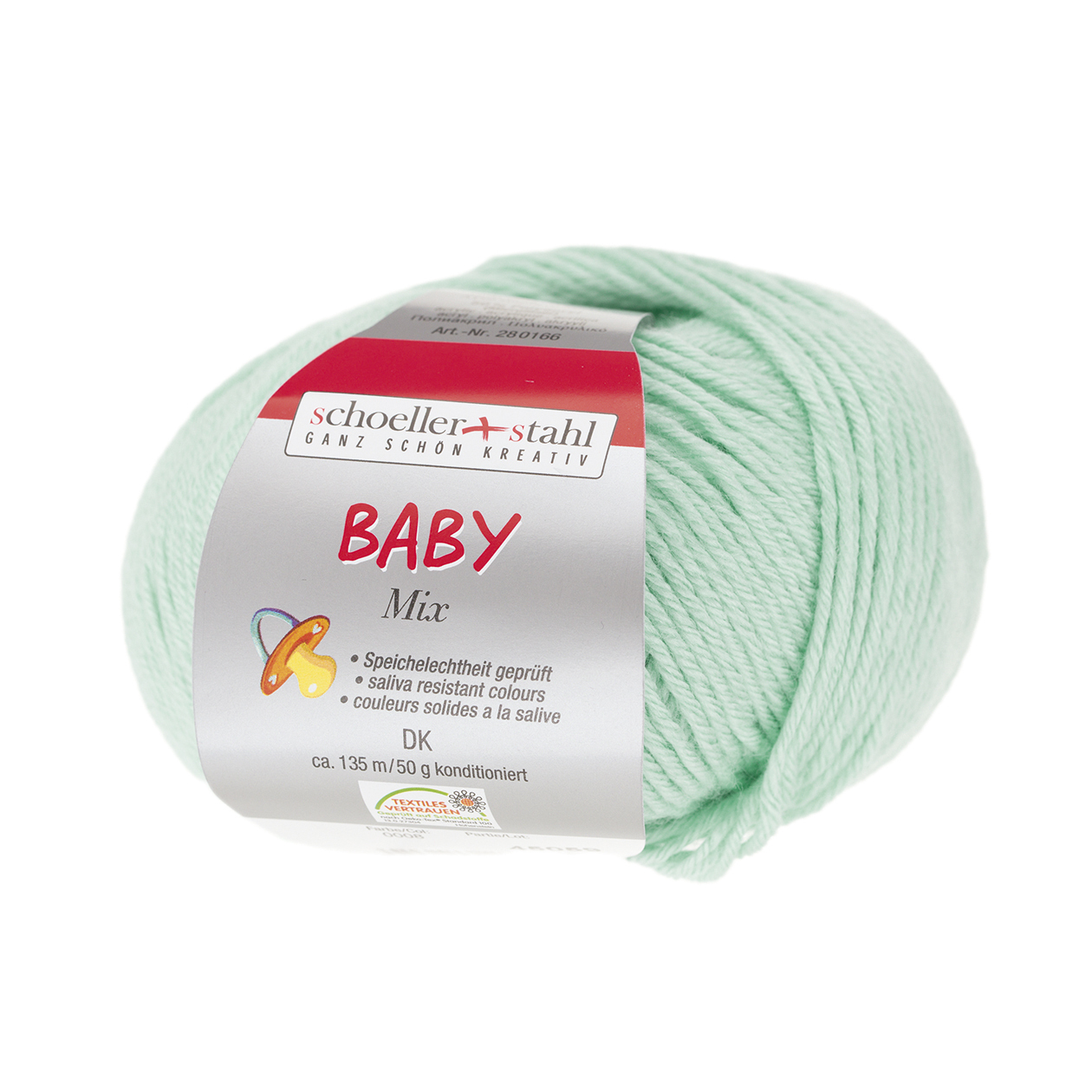 Schoeller und Stahl Garn BABY MIX - mint - 50g