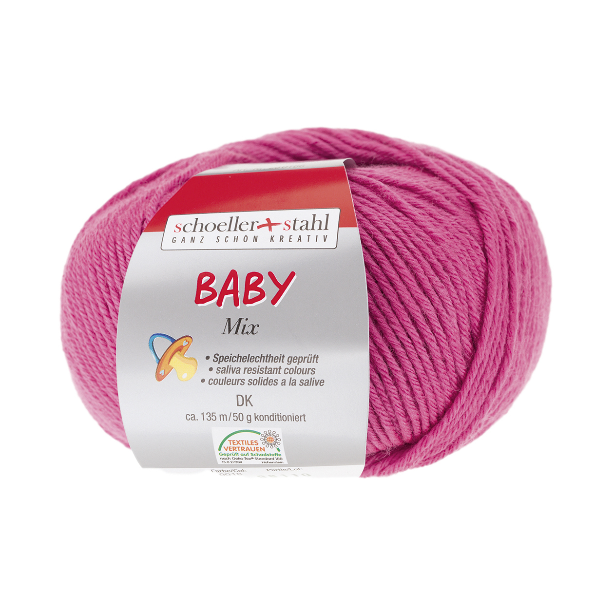 Schoeller und Stahl Garn BABY MIX - pink - 50g