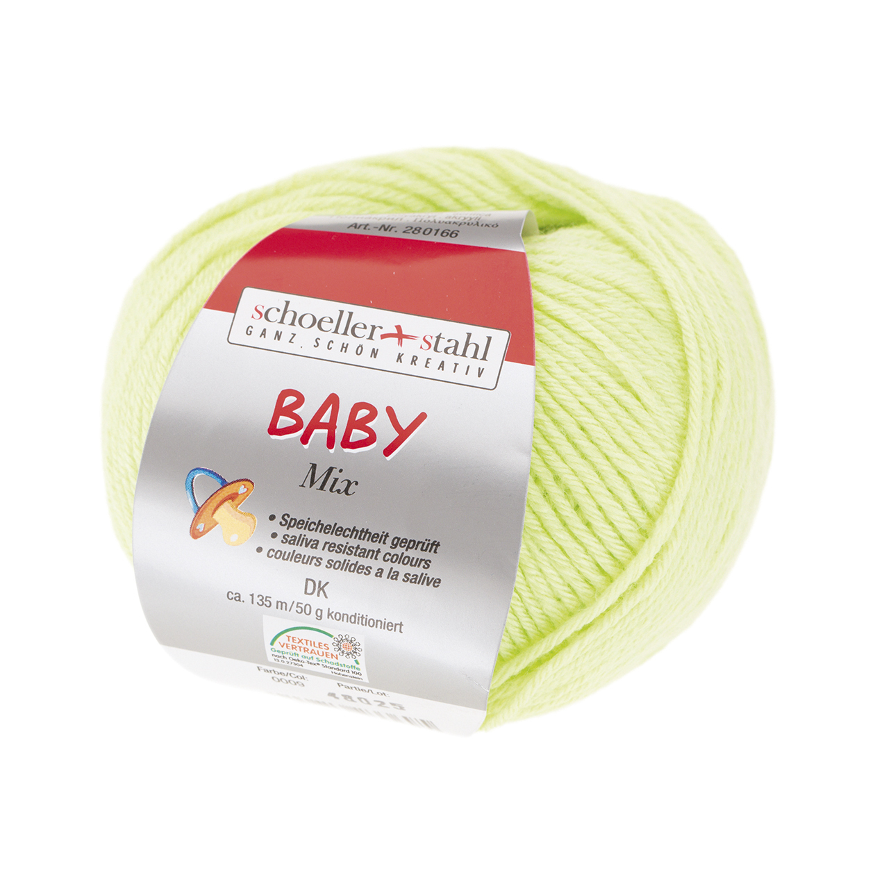 Schoeller und Stahl Garn BABY MIX - pistazie - 50g