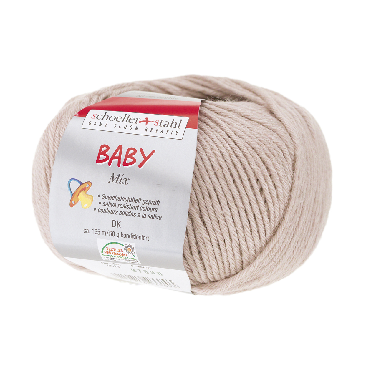 Schoeller und Stahl Garn BABY MIX - sand meliert - 50g