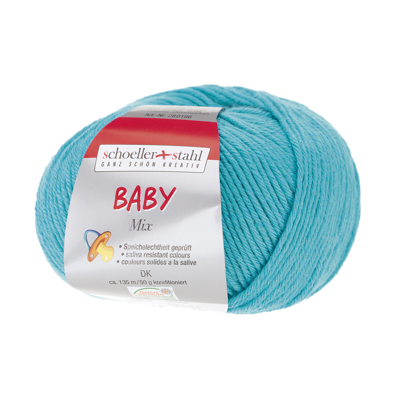 Schoeller und Stahl Garn BABY MIX - türkis - 50g