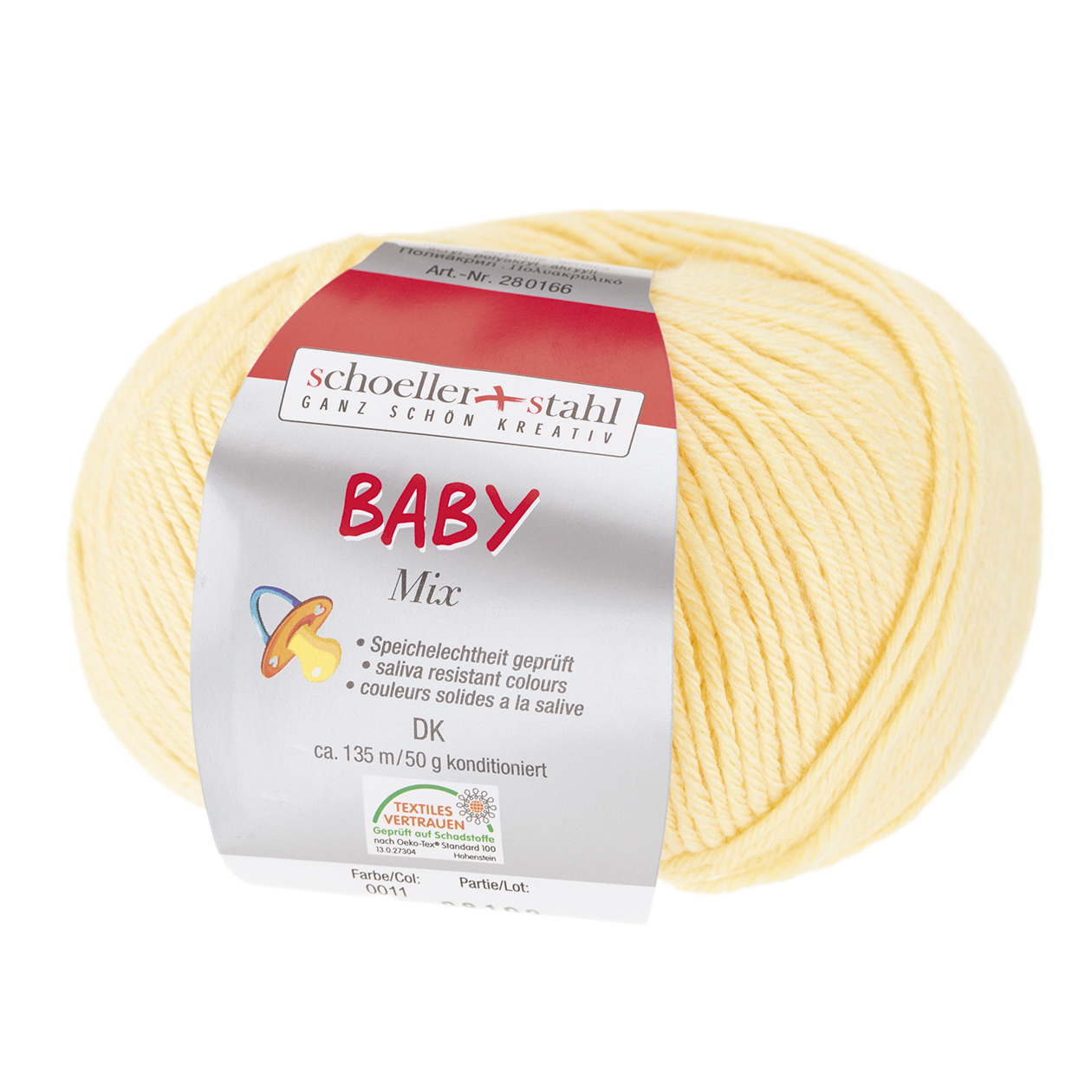 Schoeller und Stahl Garn BABY MIX - vanille - 50g