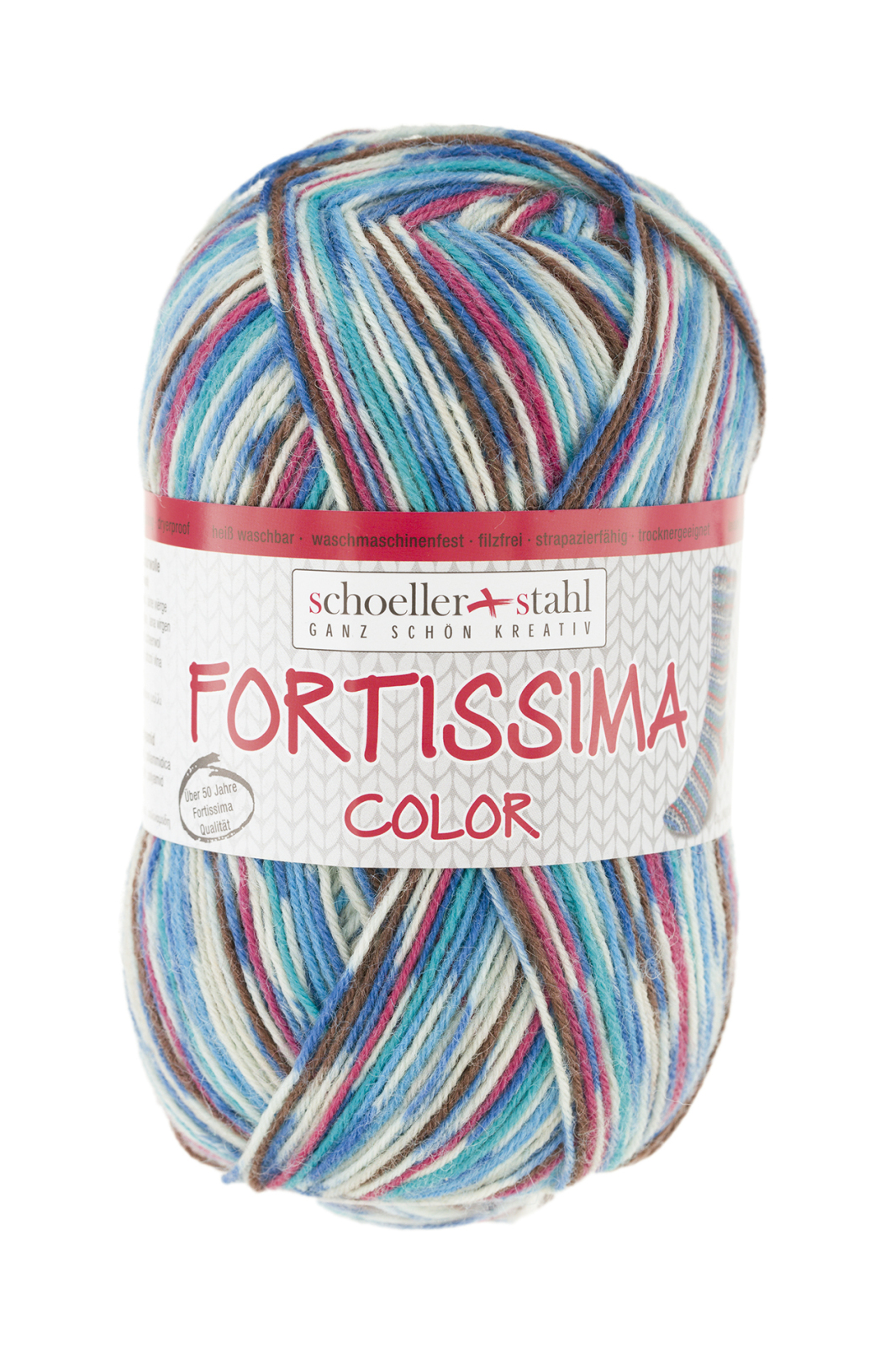 Schoeller und Stahl Garn FORTISSIMA - club - 4-fach color - 100g