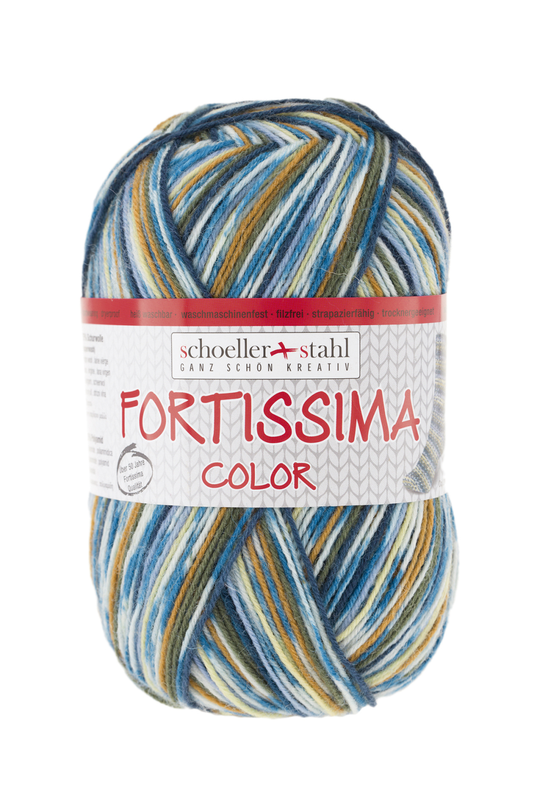 Schoeller und Stahl Garn FORTISSIMA - country - 4-fach color - 100g