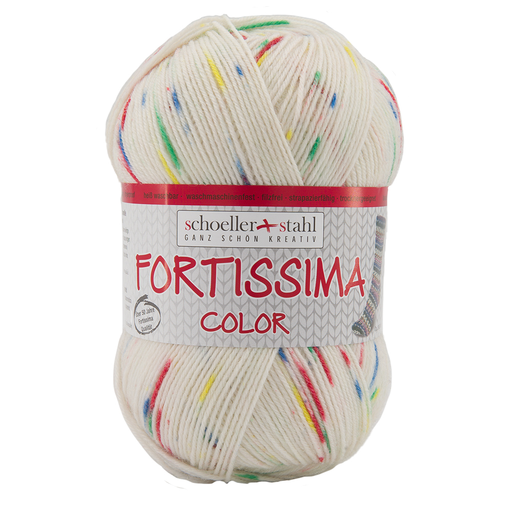 Schoeller und Stahl Garn FORTISSIMA - daisy - 4-fach color - 100g