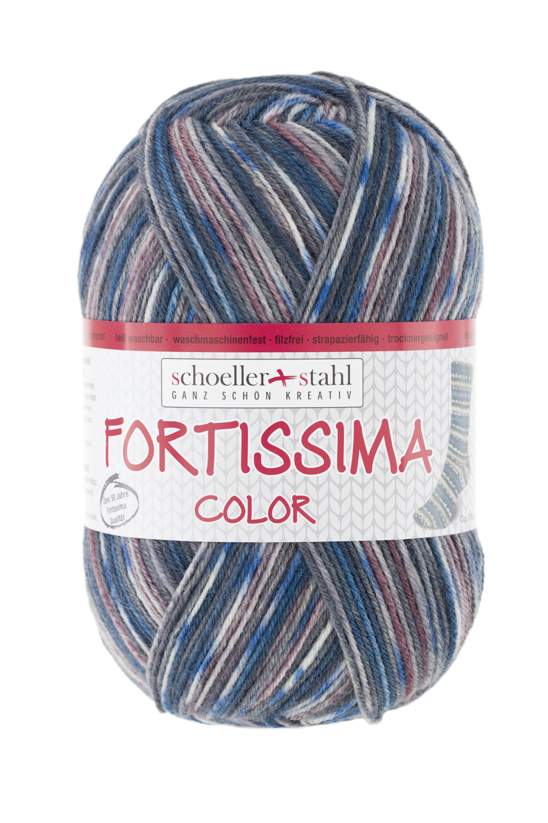 Schoeller und Stahl Garn FORTISSIMA - farmer - 4-fach color - 100g