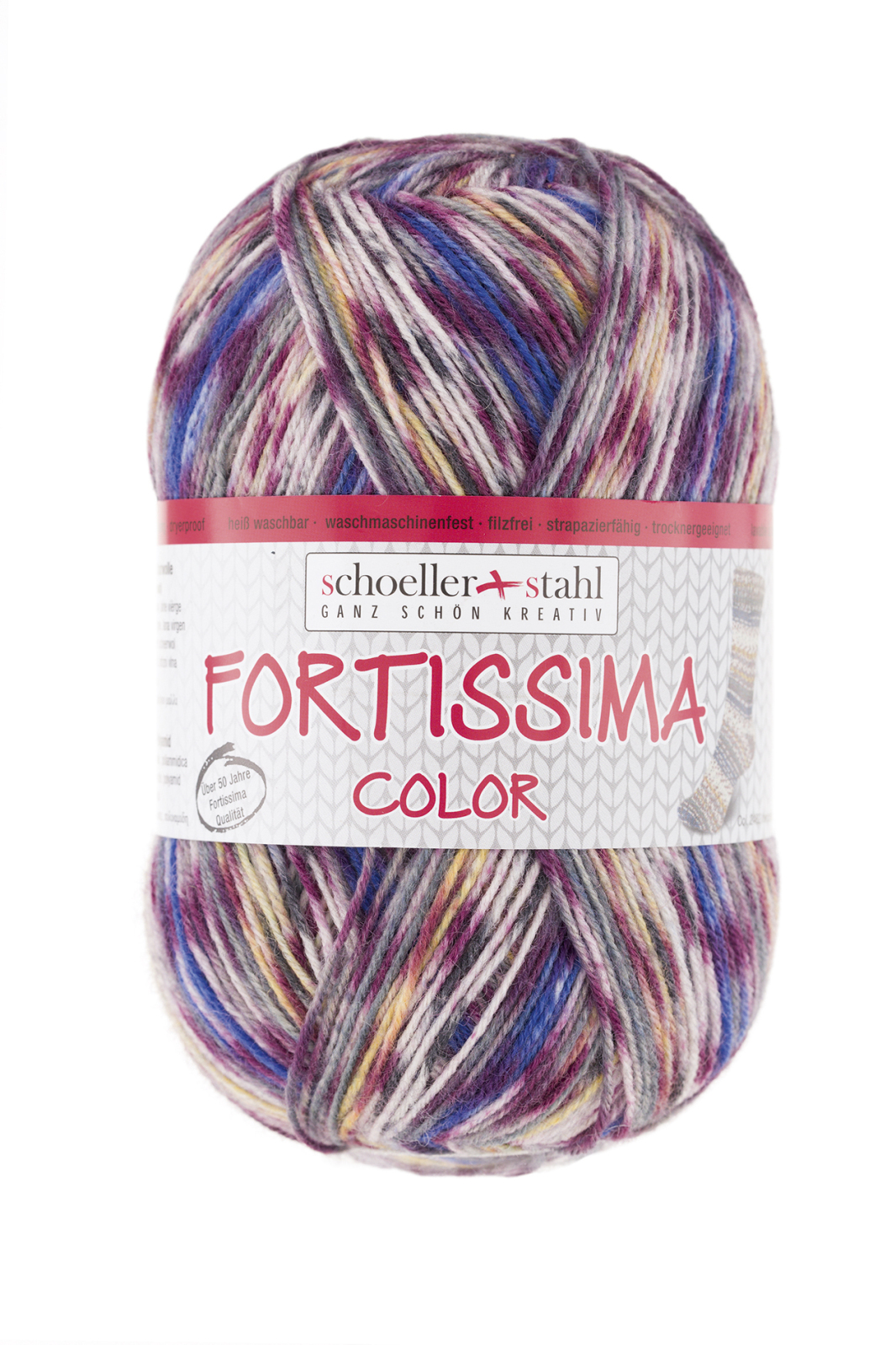 Schoeller und Stahl Garn FORTISSIMA - herbstlaub - 4-fach color - 100g