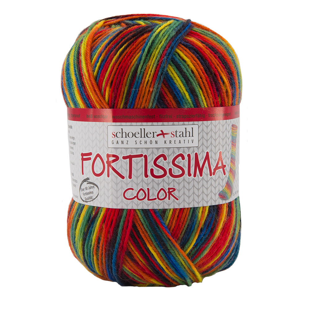 Schoeller und Stahl Garn FORTISSIMA - kilt - 4-fach color - 100g