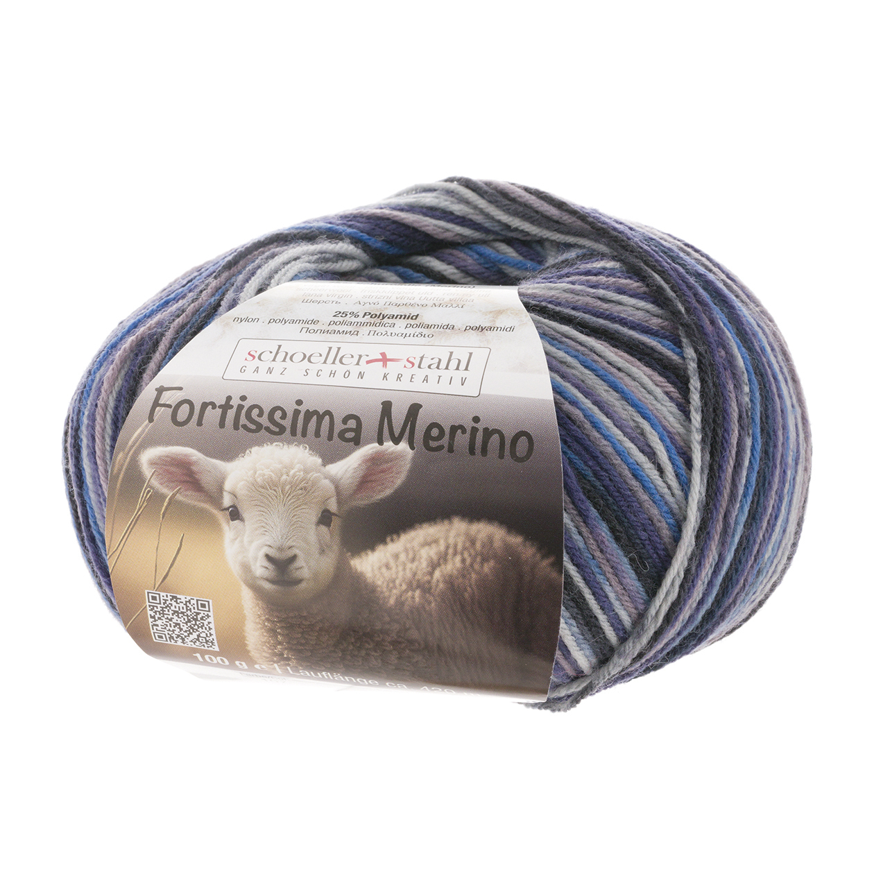 Schoeller und Stahl Garn FORTISSIMA MERINO - stein - 100g