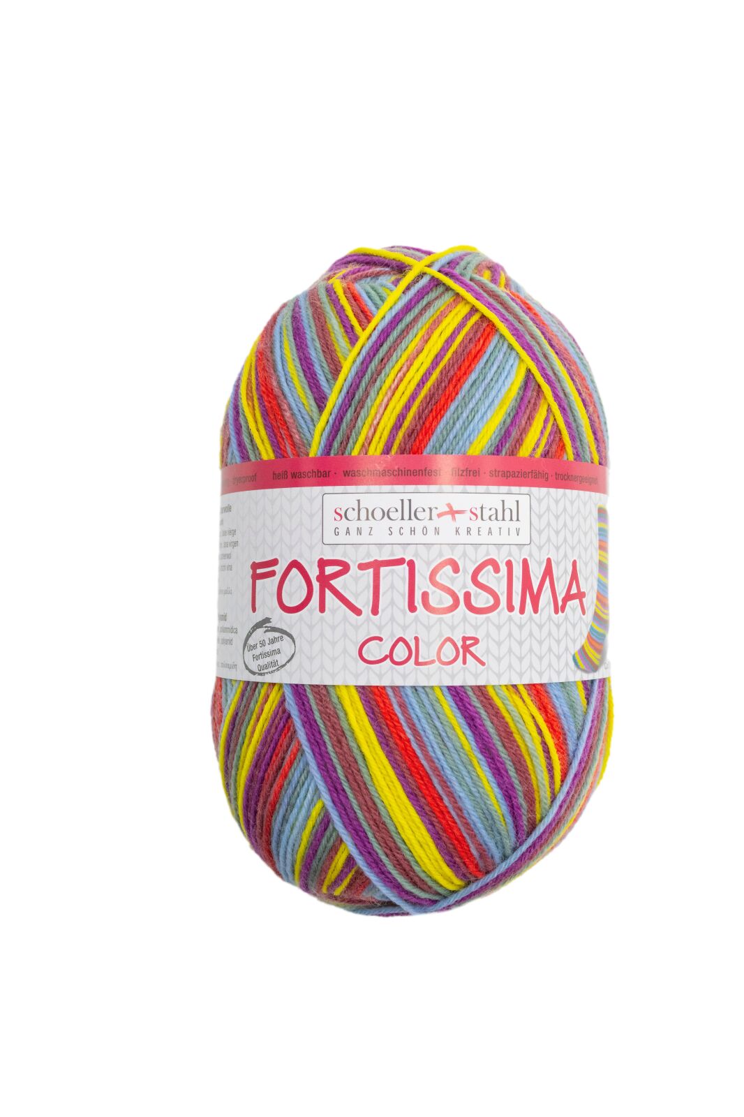 Schoeller und Stahl Garn FORTISSIMA - mika - 4-fach color - 100g