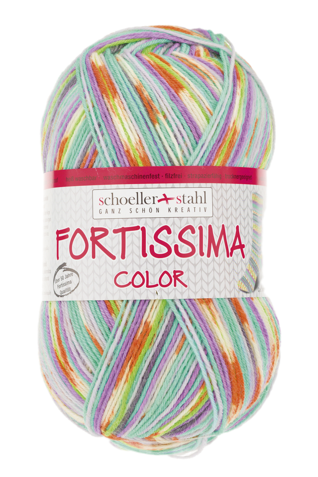 Schoeller und Stahl Garn FORTISSIMA - pastell - 4-fach color - 100g