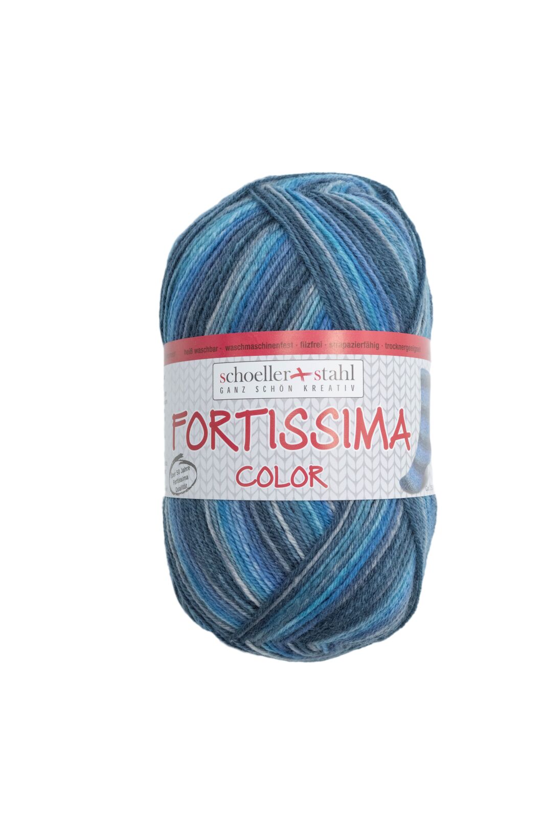 Schoeller und Stahl Garn FORTISSIMA - quelle - 4-fach color - 100g