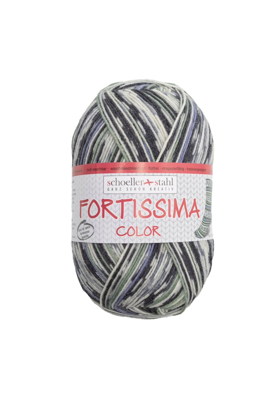 Schoeller und Stahl Garn FORTISSIMA - rostock - 4-fach color - 100g