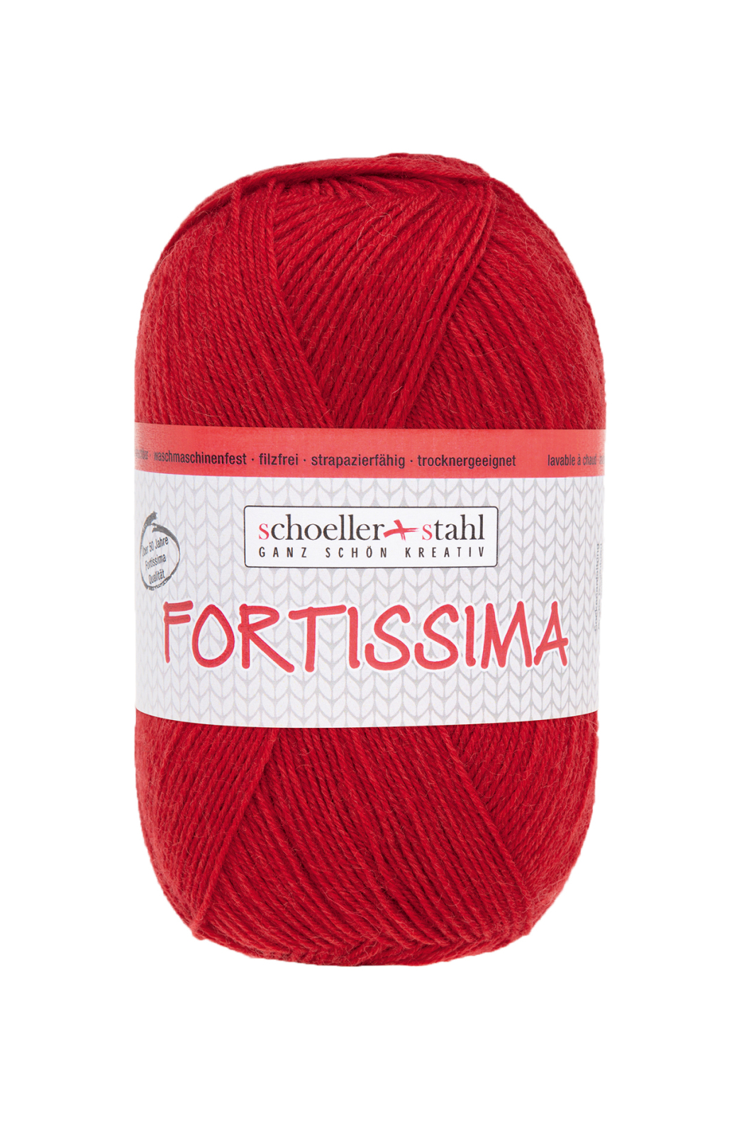 Schoeller und Stahl Garn FORTISSIMA - rot - 100g