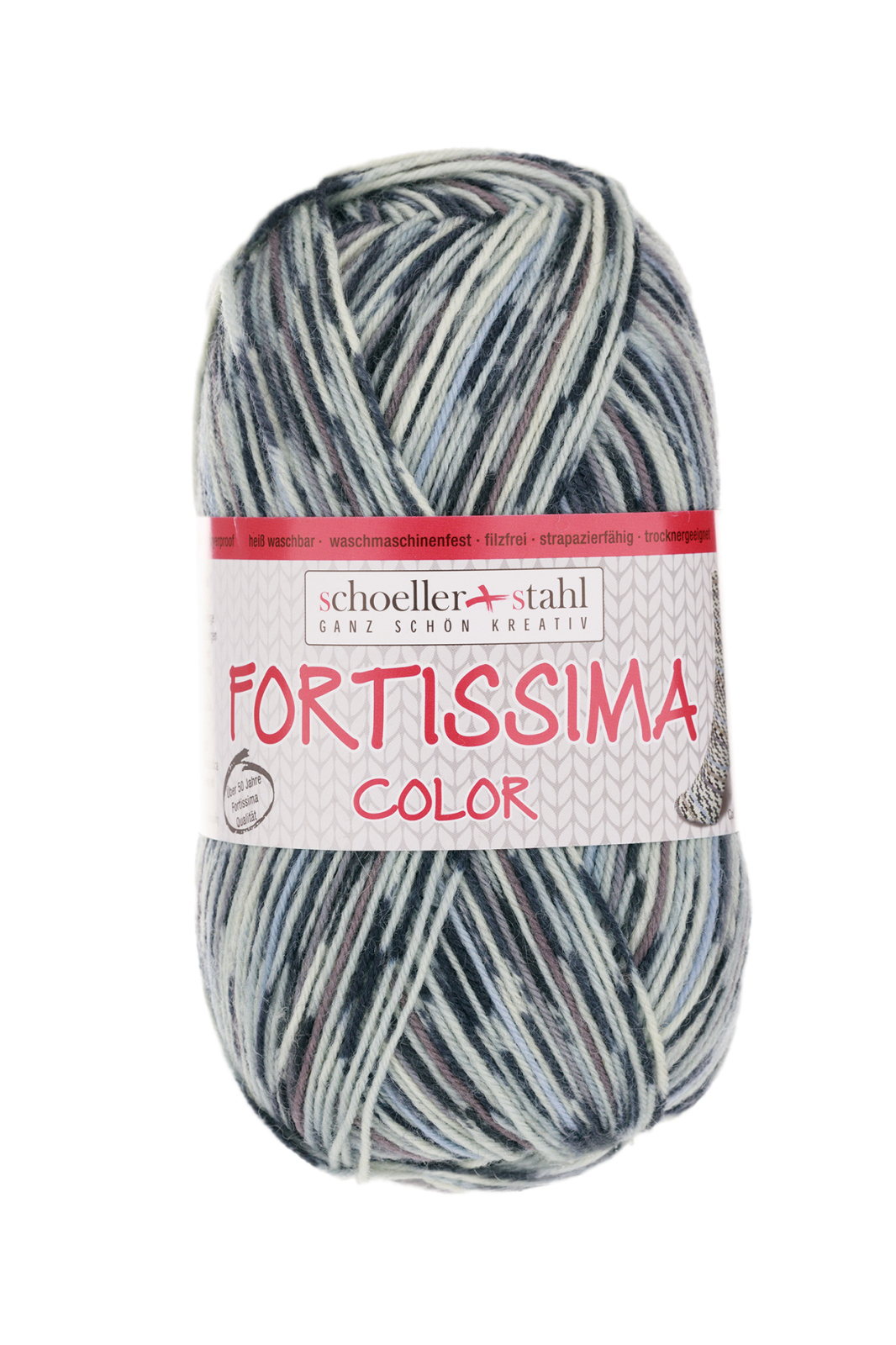 Schoeller und Stahl Garn FORTISSIMA - terrazzo - 4-fach color - 100g
