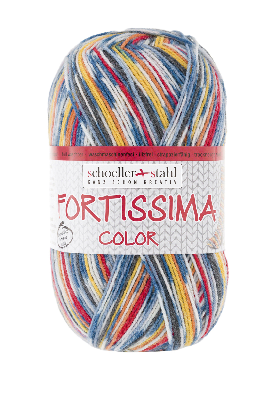 Schoeller und Stahl Garn FORTISSIMA - vulkan - 4-fach color - 100g
