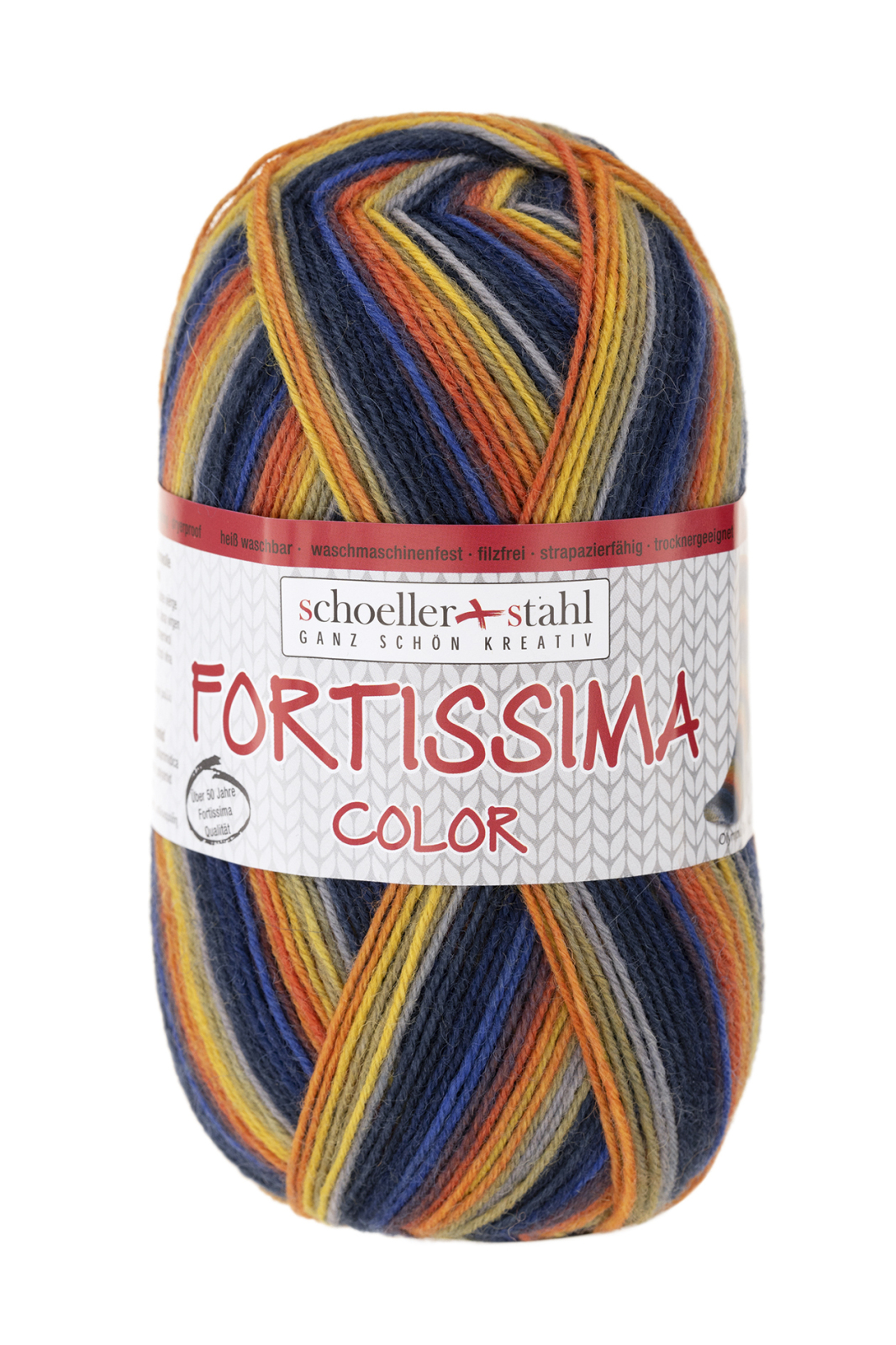 Schoeller und Stahl Garn FORTISSIMA - yokohama - 4-fach color - 100g