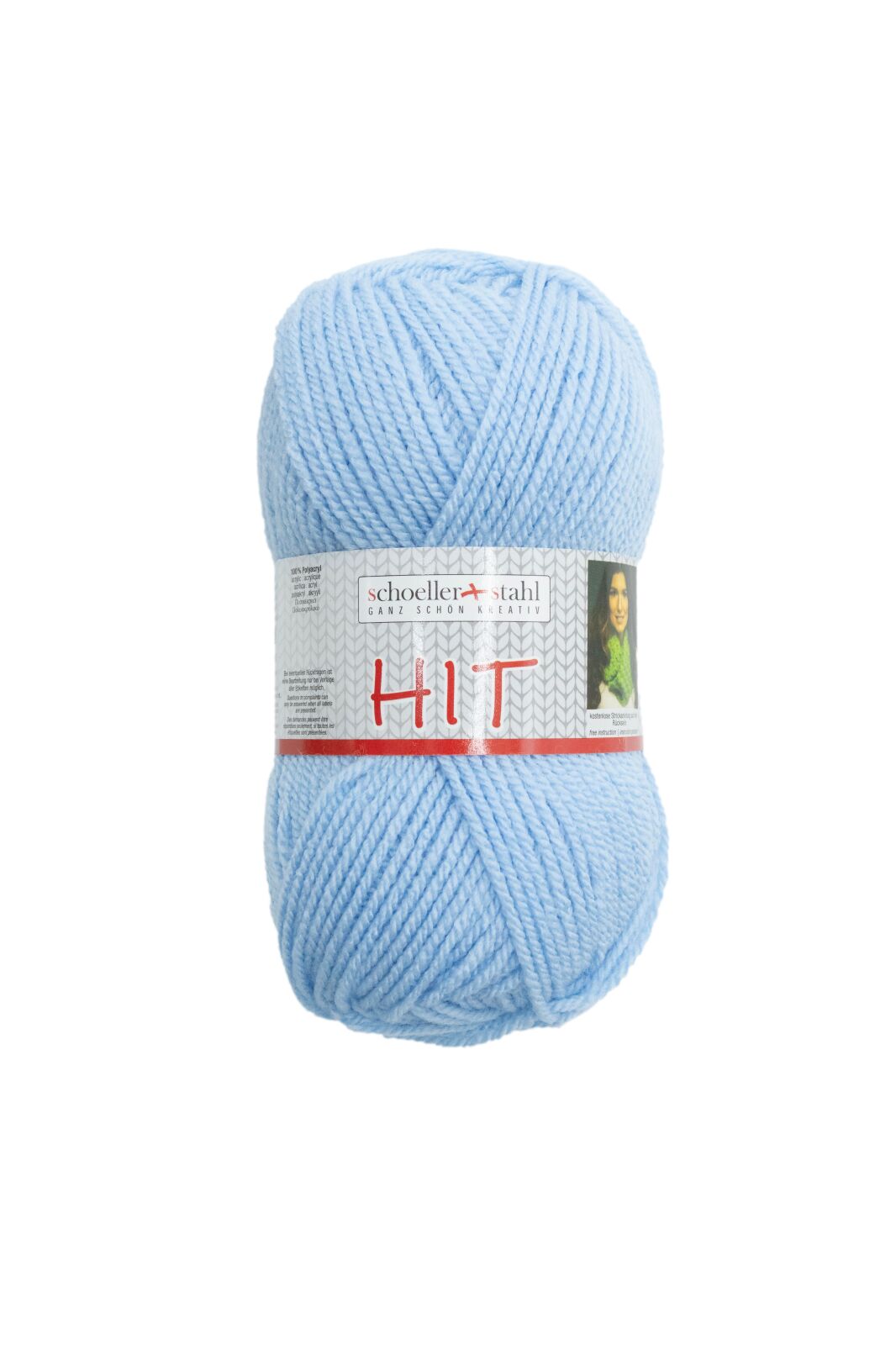 Schoeller und Stahl Garn HIT - eisblau - 50g