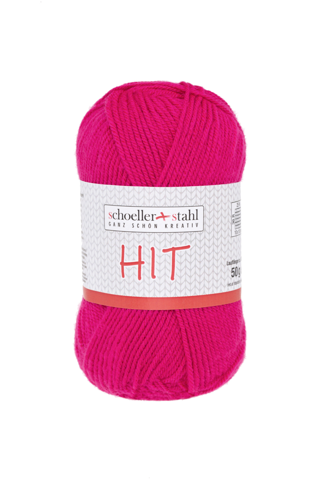 Schoeller und Stahl Garn HIT - himbeere - 50g