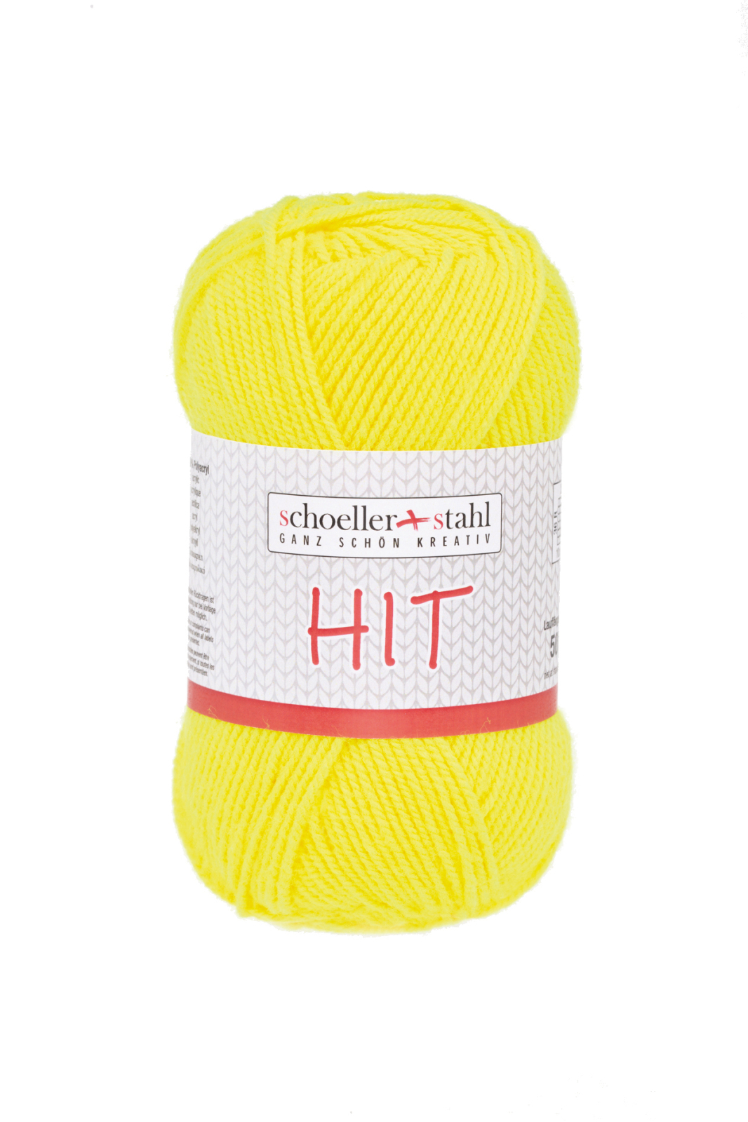 Schoeller und Stahl Garn HIT - neon-gelb - 50g
