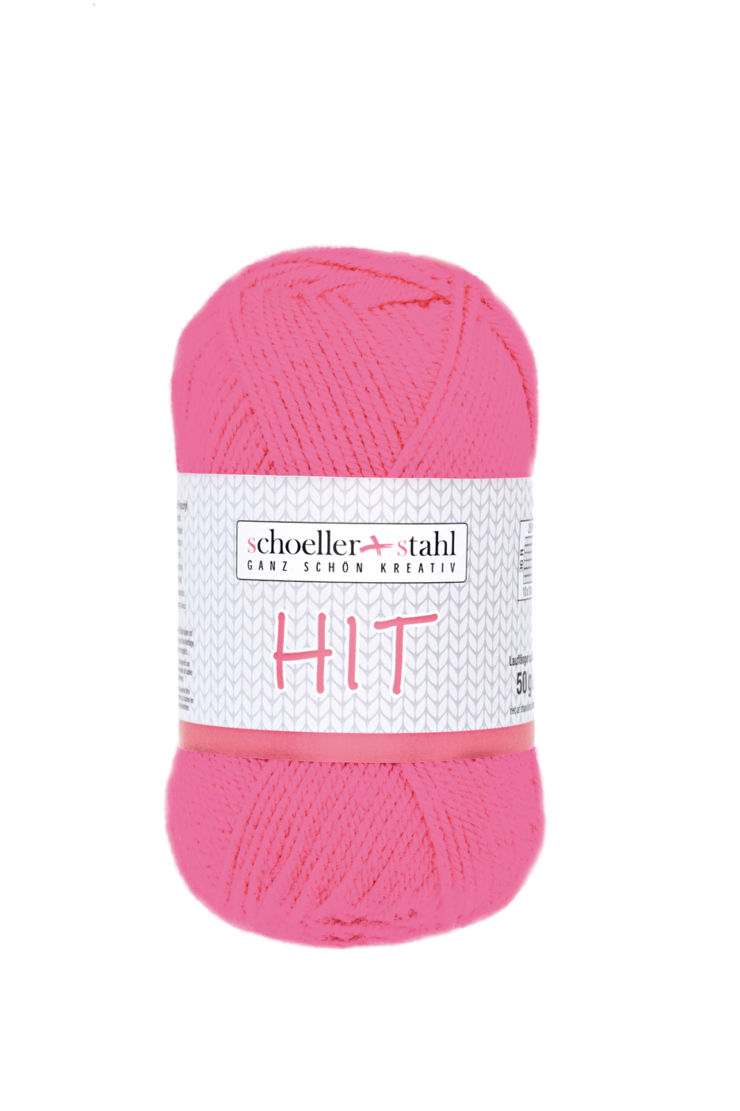 Schoeller und Stahl Garn HIT - neon-pink - 50g