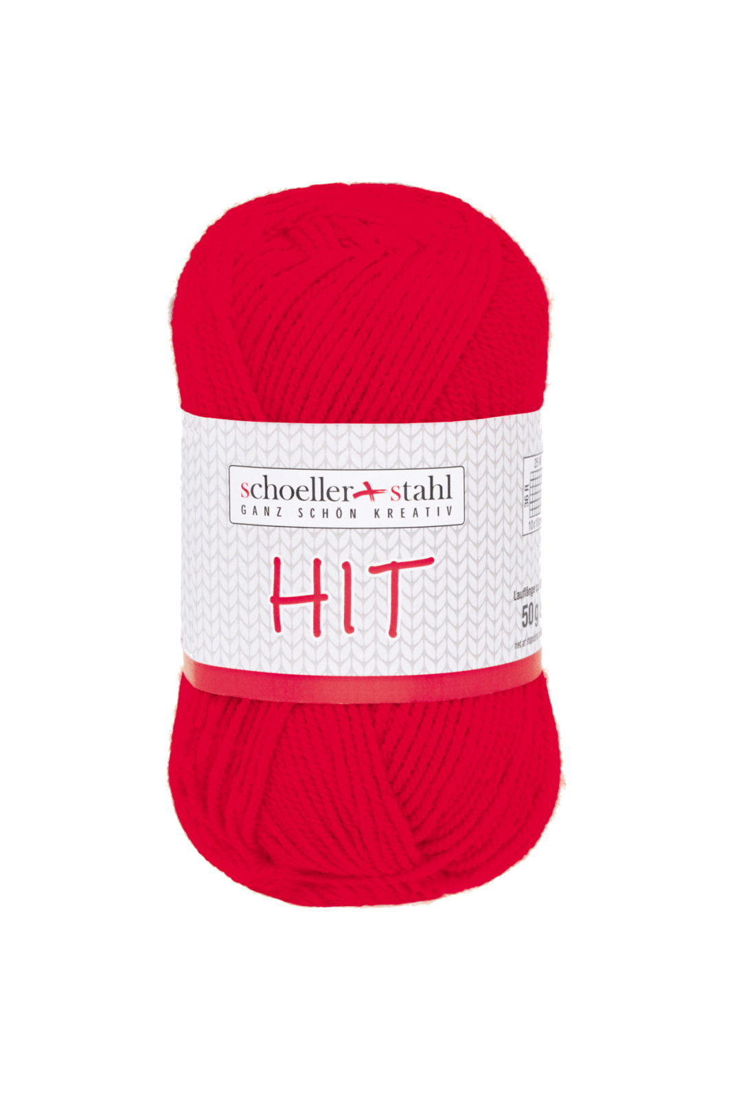 Schoeller und Stahl Garn HIT - rot - 50g