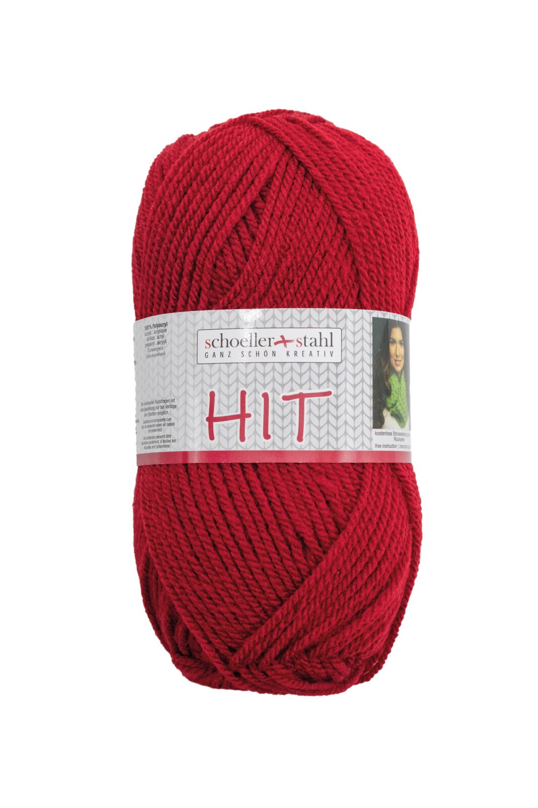 Schoeller und Stahl Garn HIT - rubin - 50g
