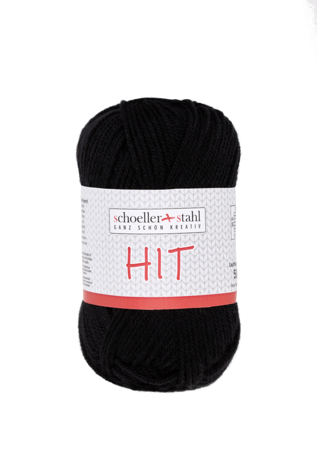 Schoeller und Stahl Garn HIT - schwarz - 50g