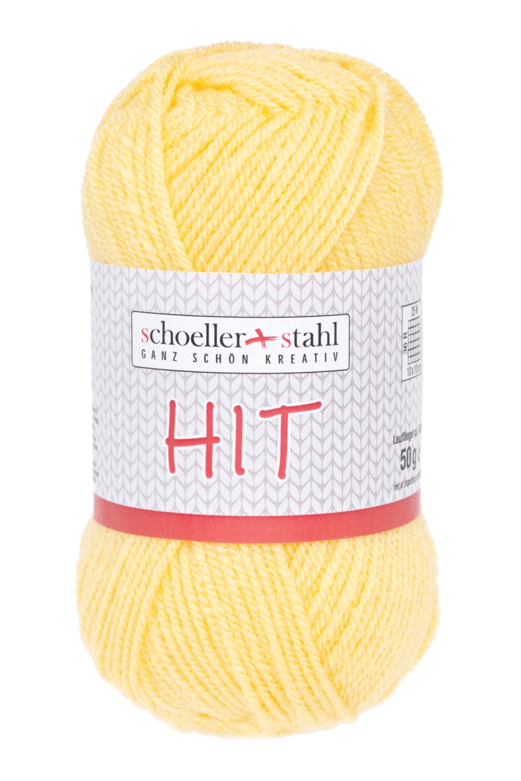 Schoeller und Stahl Garn HIT - zartgelb - 50g