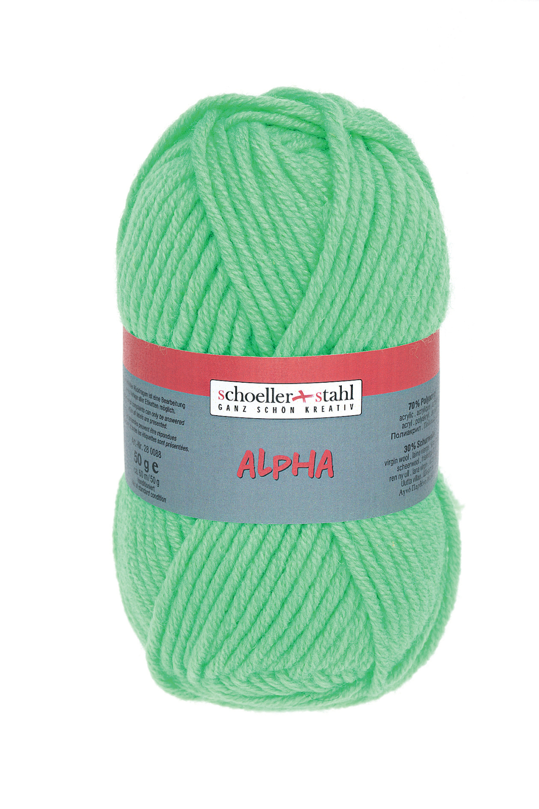 Schoeller und Stahl Garn - neongrün - 50g