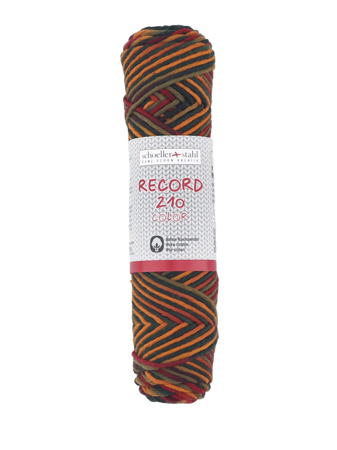 Schoeller und Stahl Häkelgarn RECORD 210 COLOR - ahorn - Baumwolle - 50g
