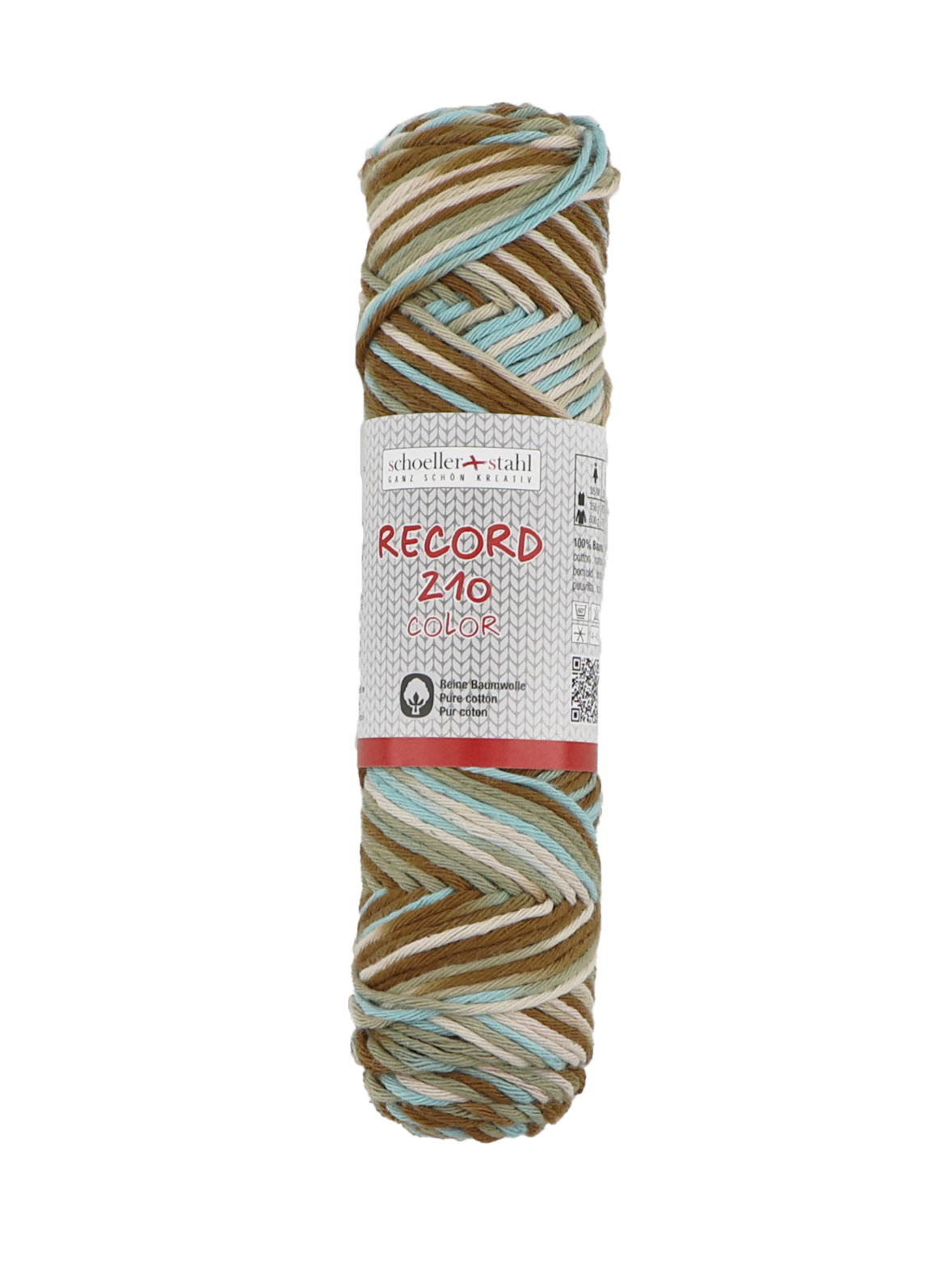 Schoeller und Stahl Häkelgarn RECORD 210 COLOR - strand - Baumwolle - 50g