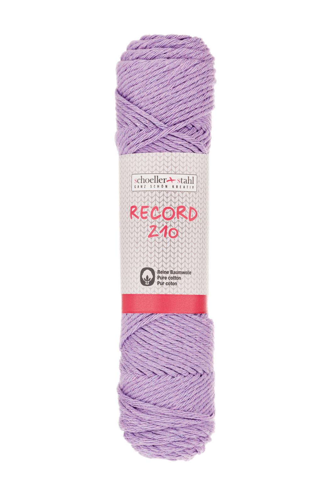 Schoeller und Stahl Häkelgarn RECORD 210 - flieder - Baumwolle - 50g