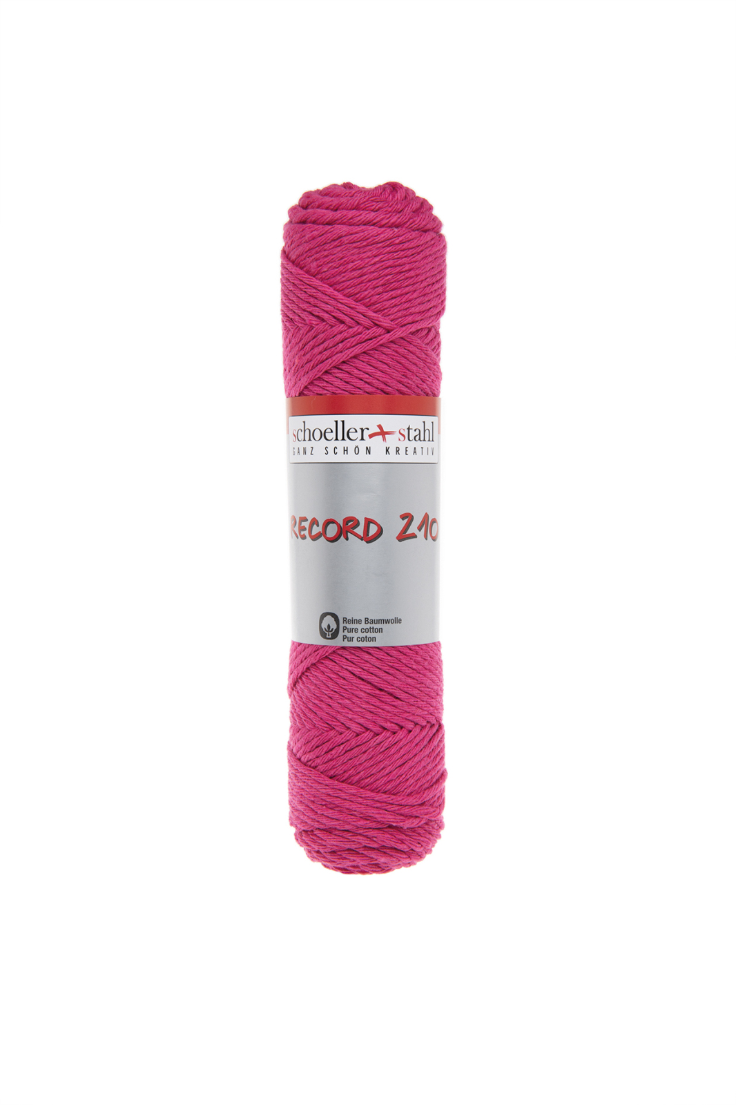 Schoeller und Stahl Häkelgarn RECORD 210 - malve - Baumwolle - 50g