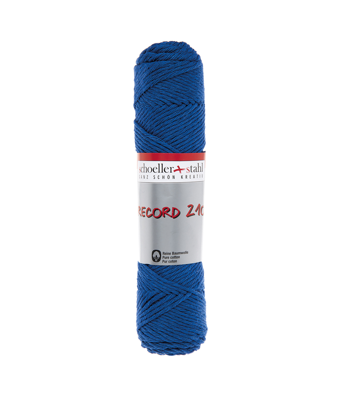 Schoeller und Stahl Häkelgarn RECORD 210 - royal - Baumwolle - 50g