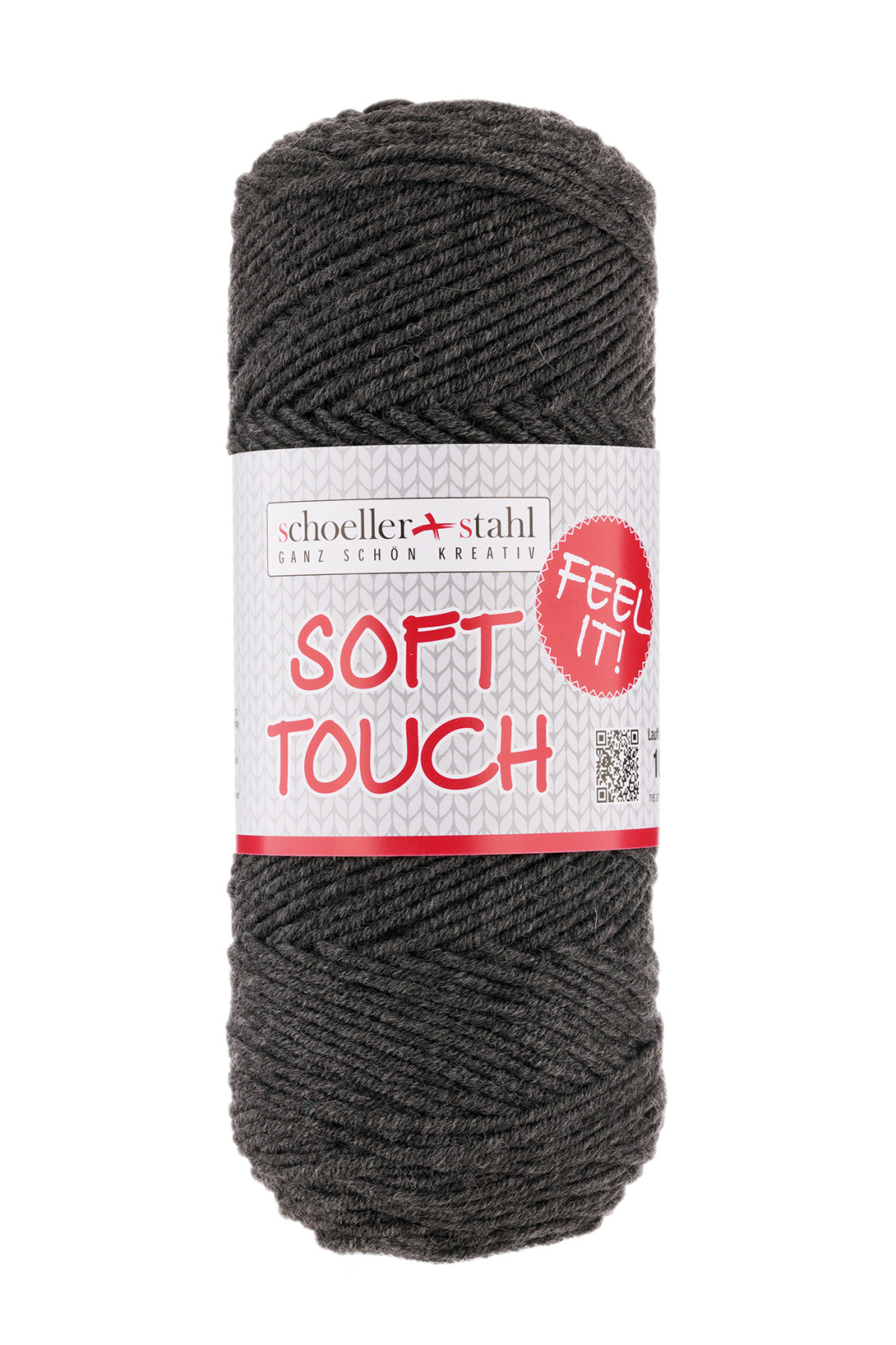 Schoeller und Stahl Mischgarn SOFT TOUCH - grau meliert - 100g