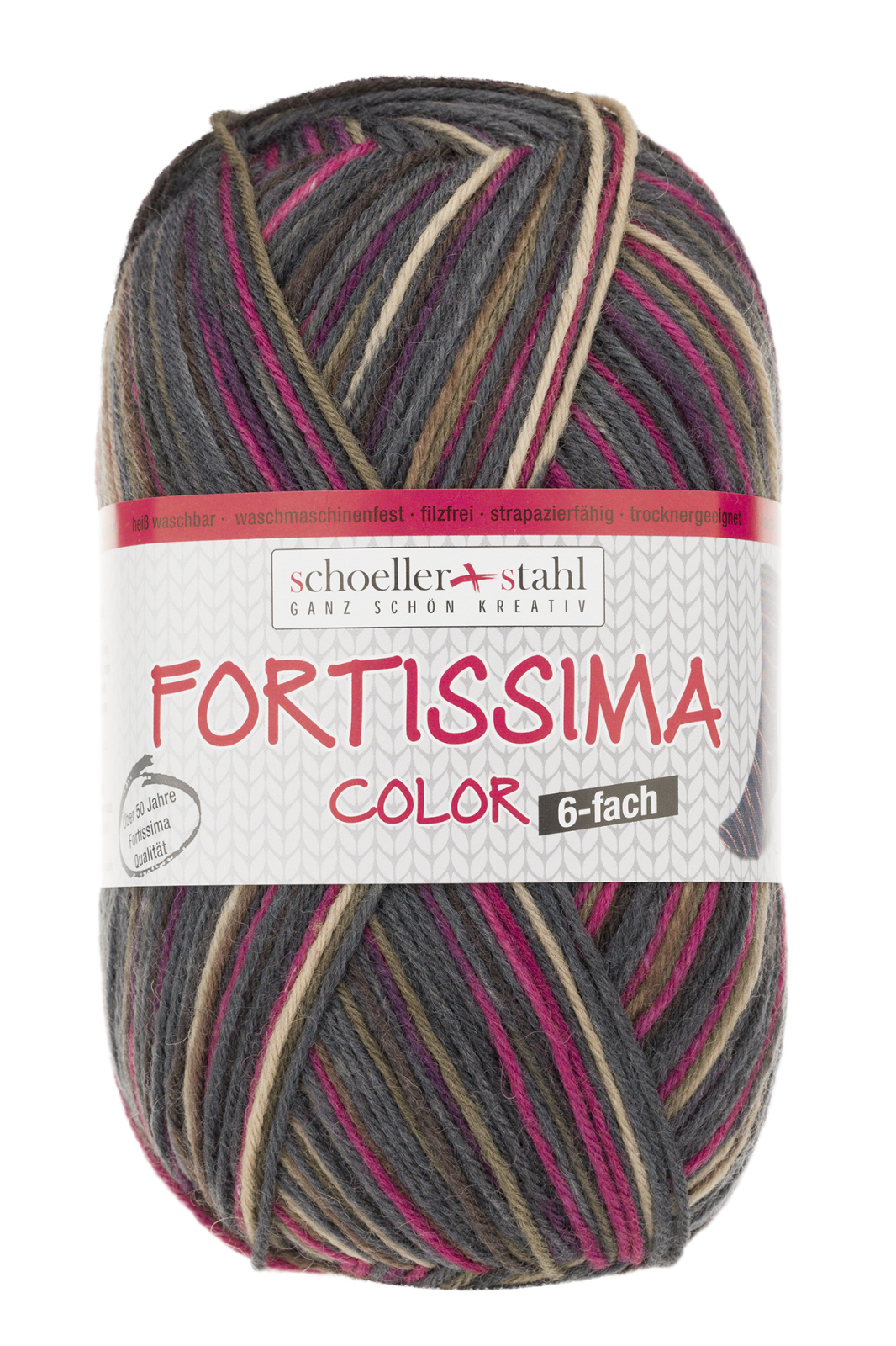 Schoeller und Stahl Strumpfgarn FORTISSIMA - expedition - 6-fach color