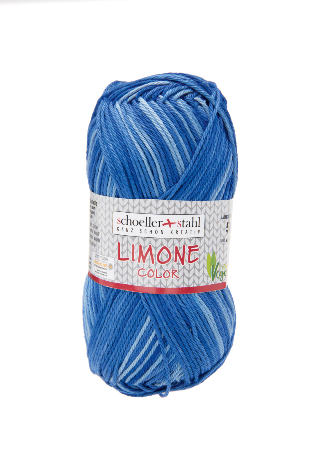 Schoeller und Stahl Wolle LIMONE COLOR - azur - 50g - 125 Meter