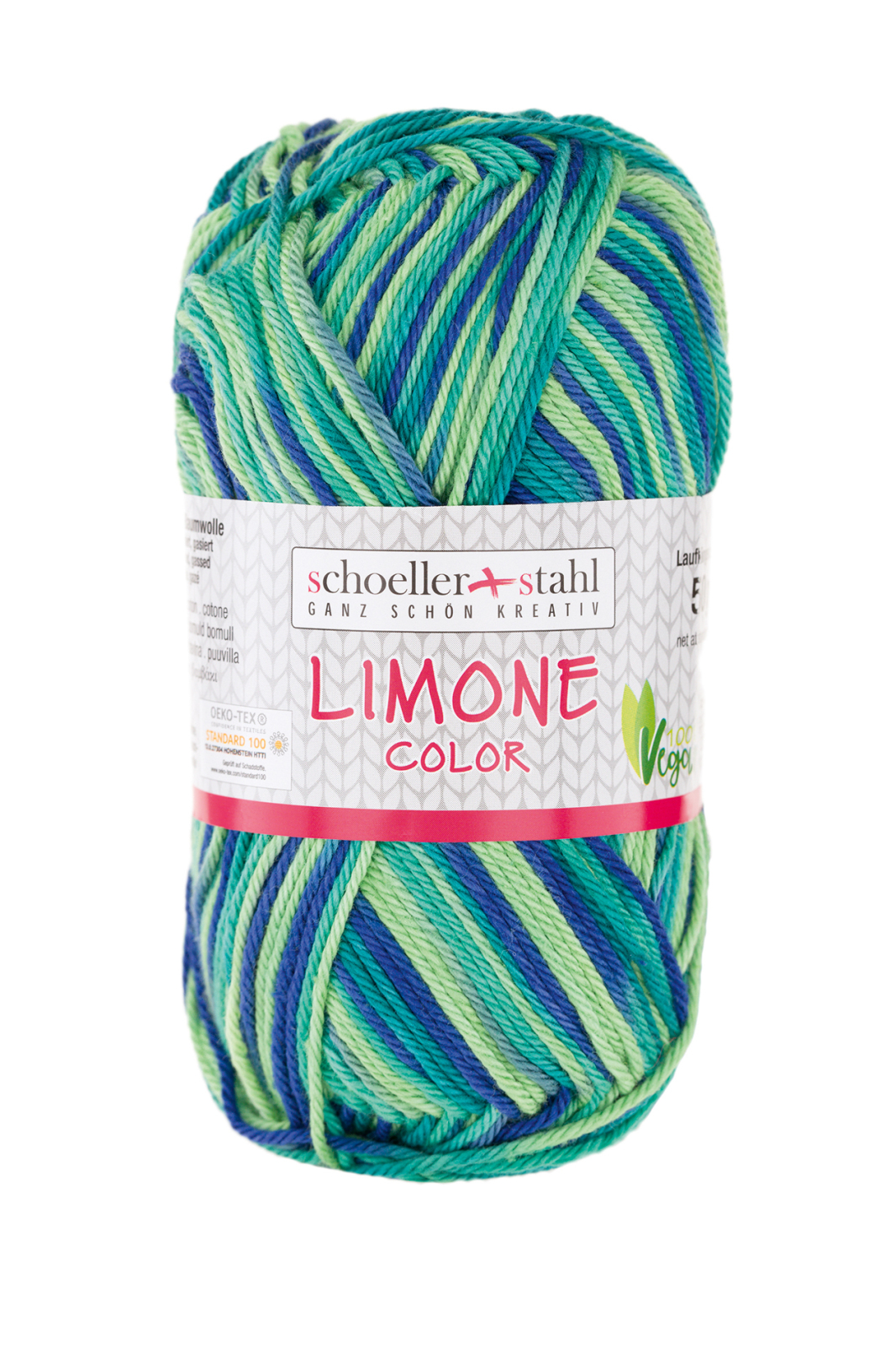 Schoeller und Stahl Wolle LIMONE COLOR - lagune - 50g - 125 Meter