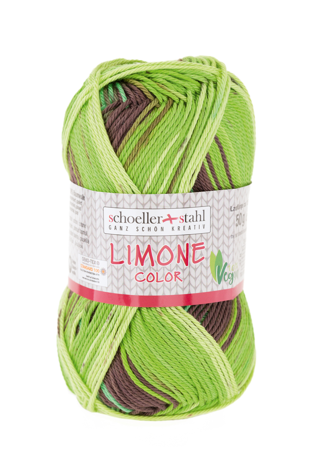 Schoeller und Stahl Wolle LIMONE COLOR - maigrün - 50g - 125 Meter