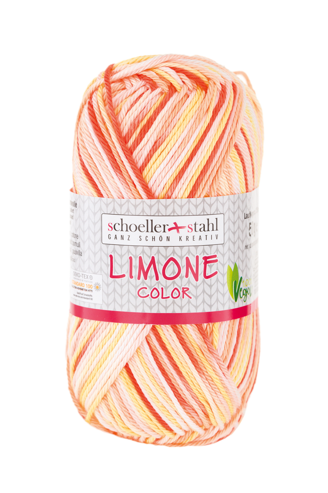 Schoeller und Stahl Wolle LIMONE COLOR - sonne - 50g - 125 Meter